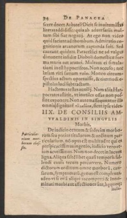 IIX. De Consiliis Amwaldinis In Singulis Morbis.