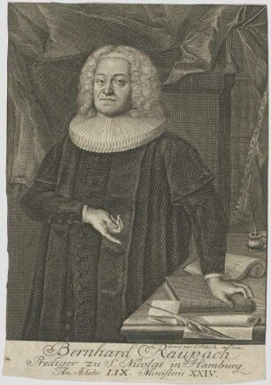 Bildnis des Bernhard Raupach