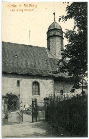 Penig. Kirche in Alt-Penig