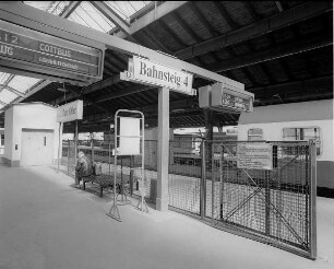 Frankfurt/O., Hauptbahnhof Bahnsteige