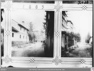 Kettenhofweg von Westen, links Kettenhofweg 2-6