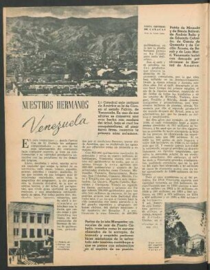Nuestros hermanos - Venezuela