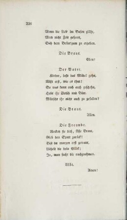 Der Polterabend (unvollständig)