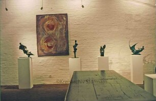 Ausstellung: Fächer Stormarner Künste: Schloss Reinbek: Gemälde und Bronzeplastiken