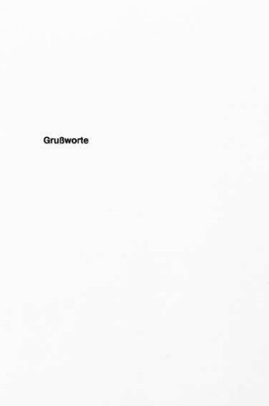 9-18, Grußworte