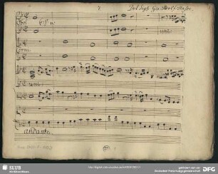 Arminio. Excerpts - Mus.2477-F-110,7 : S, orch, bc
