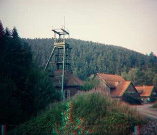 Wiemannsbuchtschacht: Förderturm