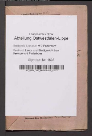 Erblasser: Nolte, Johann Anton; Erblasser: Nolte, Anna, geb. Nolte: