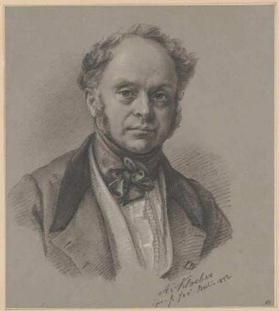 Selbstbildnis Klöber, August von (1793-1864), Maler