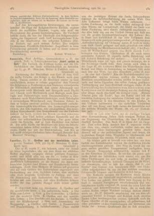 483 [Rezension] Koussidis, Aristipp, ‚Kehrt zurück zu Gott.‘ Ein Versuch, die Existenz Gottes und die Unsterblichkeit der Seele wissenschaftlich zu beweisen