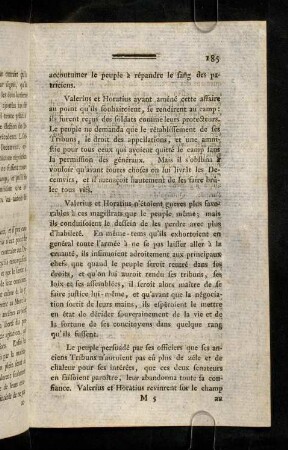 185-193, Valerius et Horatius ayant améné cette affaire au ...