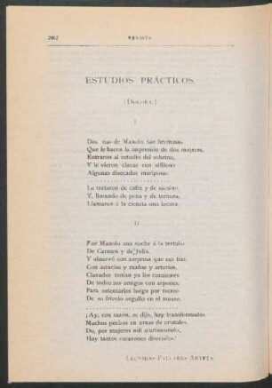 Estudios prácticos : (Dolora)