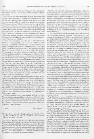 789-791 [Rezension] Schmidt, Heinz, Leitfaden Religionspädagogik