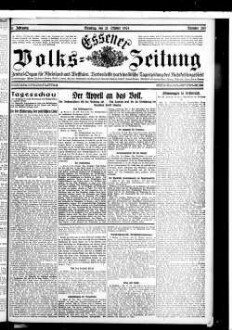 Essener Volks-Zeitung. 1869-1941