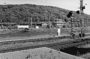 Lokschuppen; Dillenburg, Bahnhof Dillenburg, Bahnhofstraße (Dillenburg) 7, Bahnhofstraße (Dillenburg) 5, Bahnhofstraße (Dillenburg) 3, Bahnhofstraße (Dillenburg) 1