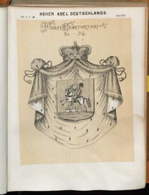 Taf. 64. Fürst Czartoryski. Ex-Sig.