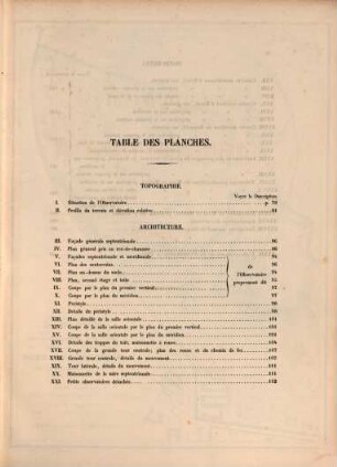 Description De L'Observatoire Astronomique Central De Poulkova, [2]. Planches