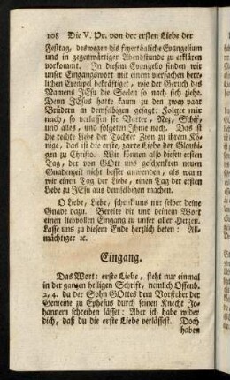 108-111, Eingang und Gebet.