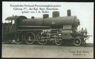 Vierzylinder-Verbund-Personenzuglokomtive