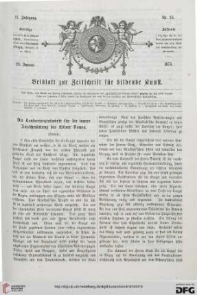 Die Konkurrenzentwürfe für die innere Ausschmückung des Kölner Domes, [3]