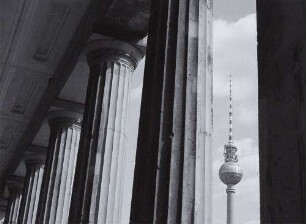 Efraim Habermann: Altes Museum, Fernsehturm, 1992