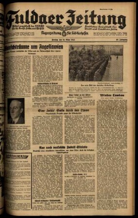 Ausgabe vom Freitag, den 21. März 1941.