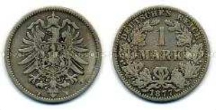 Deutsches Kaiserreich, 1 Mark