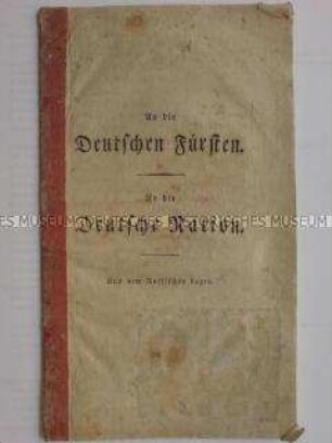 An die Deutschen Fürsten