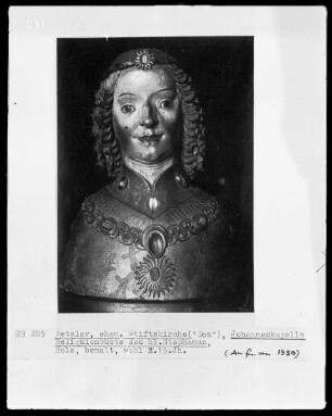 Reliquienbüste des heiligen Stephanus