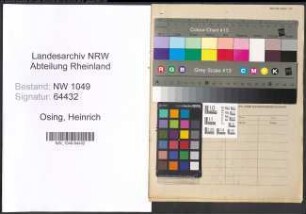 Entnazifizierung Heinrich Osing , geb. 00.00.0000 (Ingenieur)