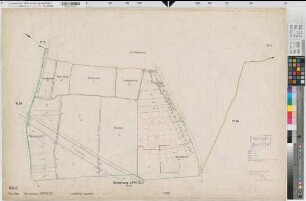Lippstadt (Lippstadt), Flurbereinigung Lippstadt (Umgehungsstraße), Bl.21 Zuteilungskarte Lipperode Flur 8