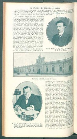 El Palacio de Gobierno de Lima