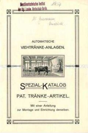 Automatische Viehtränken