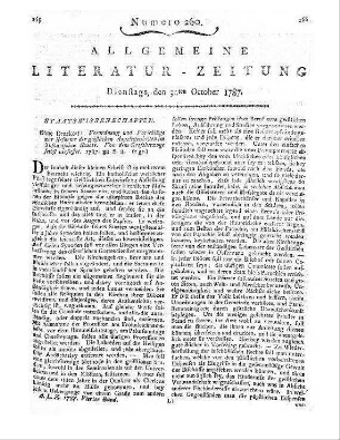 Borowski, G. H.: Ueber die Anpflanzung Ausländischer Holzarten. Zum Nutzen der Forsten in königlich Preußischen Staaten. Berlin: Baum 1787