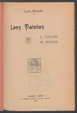Los patotas y colección de canciones