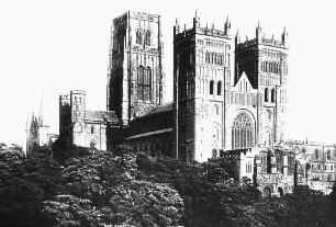 Durham, Kathedrale, Außenansicht