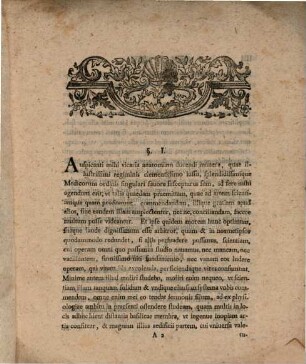 De Respiratione Prima, Nervo Phrenico Et Calore Animali Pauca Disserit Et Simul Vicarias Anatomiam Profitendi Operas Ad Diem XXIV. Octobris Aperiendas Indicit Henricus Augustus Wrisberg Anatomiae Prosector