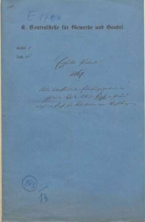 Patent der Gebrüder Joseph und Julius Rieß in Gmünd auf eine Presse zur Fabrikation von Wachskerzen