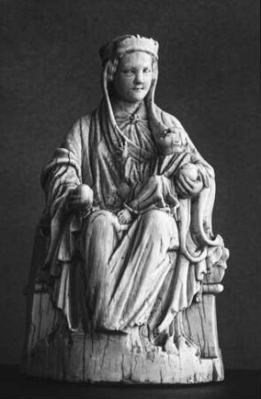 Berlin, Maria mit dem Kind, Elfenbein. Kaiser-Friedrich-Musuem Berlin; heutiger Verbleib ?