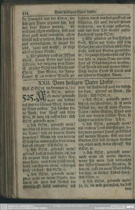 XXII. Vom heiligen Vater Unser