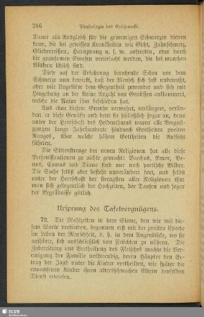 Vierzehnte Betrachtung. Ueber das Tafelvergnügen