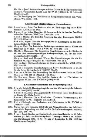 6. Glaubensbekenntnisse und Religionsgespräche