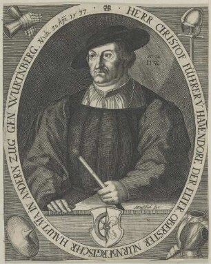 Bildnis des Christof Füherer von Hamendorf