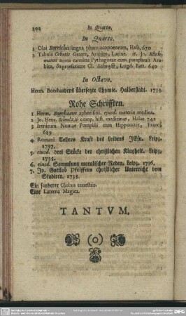 Rohe Schrifften