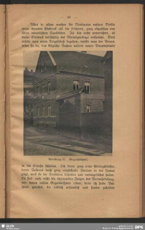 Wohnhaus mit Toreinfahrt