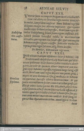 Caput XXX. De Rodolpho Bohemorum rege octavo