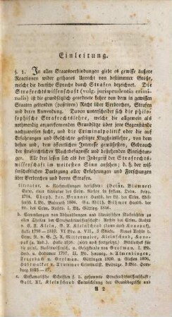 Lehrbuch des gemeinen deutschen Criminalrechts : Mit Rücks. auf d. nicht exclusiven Landesrechte