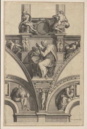 Persische Sibylle (Alberti, Deckenfresken Sixtinische Kapelle)