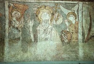 unteres Bildfeld: Auferstehung Christi ?