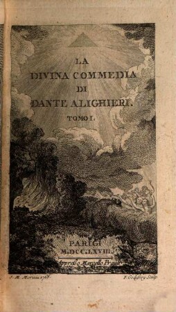 La Divina Commedia Di Dante Aligheri. 1